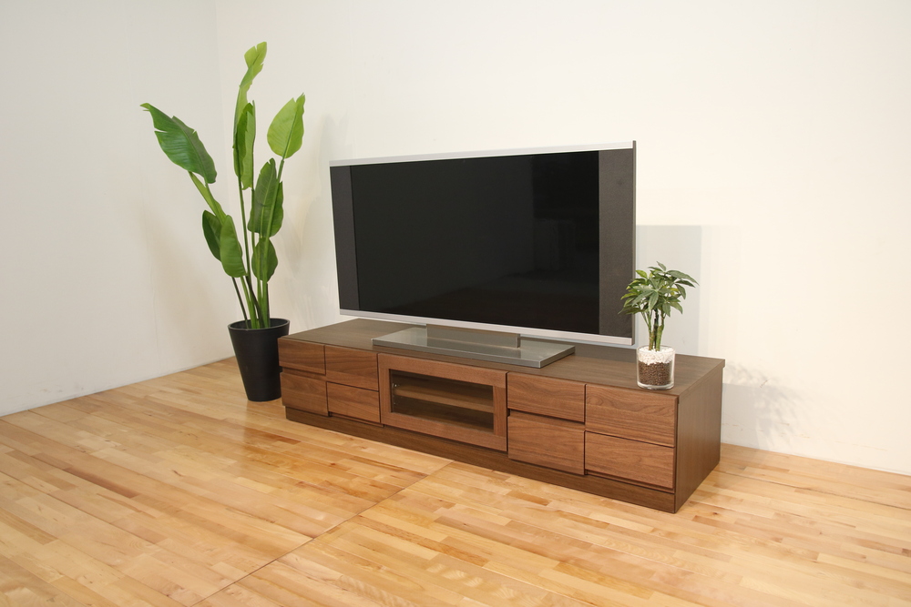 ブロック 幅150 テレビボード ウォールナット | テレビボード | 丸田