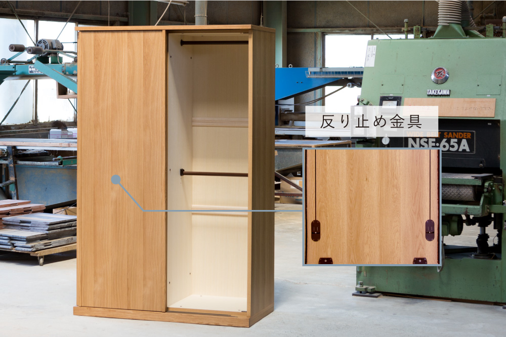 ミンクス服吊りワードローブの詳細