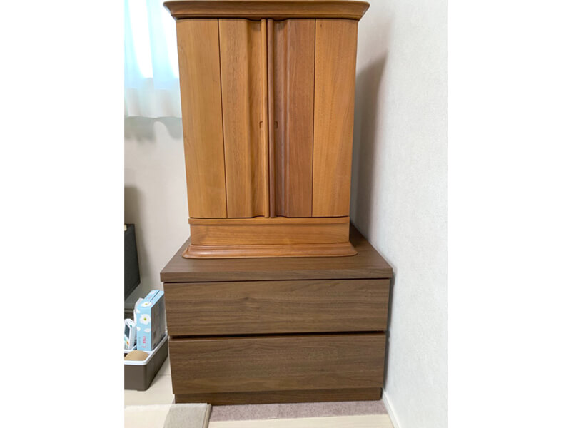 フィット(ウォールナット)60-2段(奥行55cm)