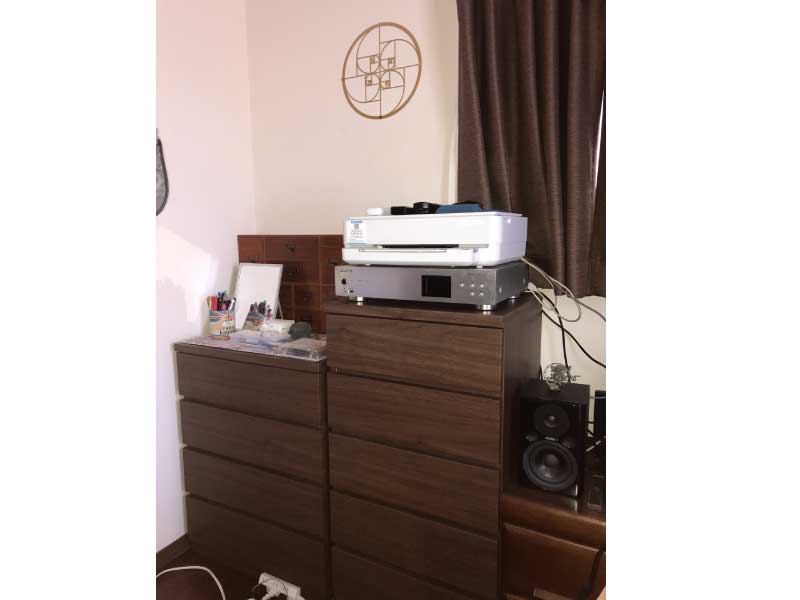 フィット 幅60-4段(奥行44) ウォールナット、幅50-5段(奥行44) ウォールナット