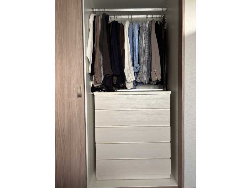 フィット 幅80-5段(奥行55) ホワイト